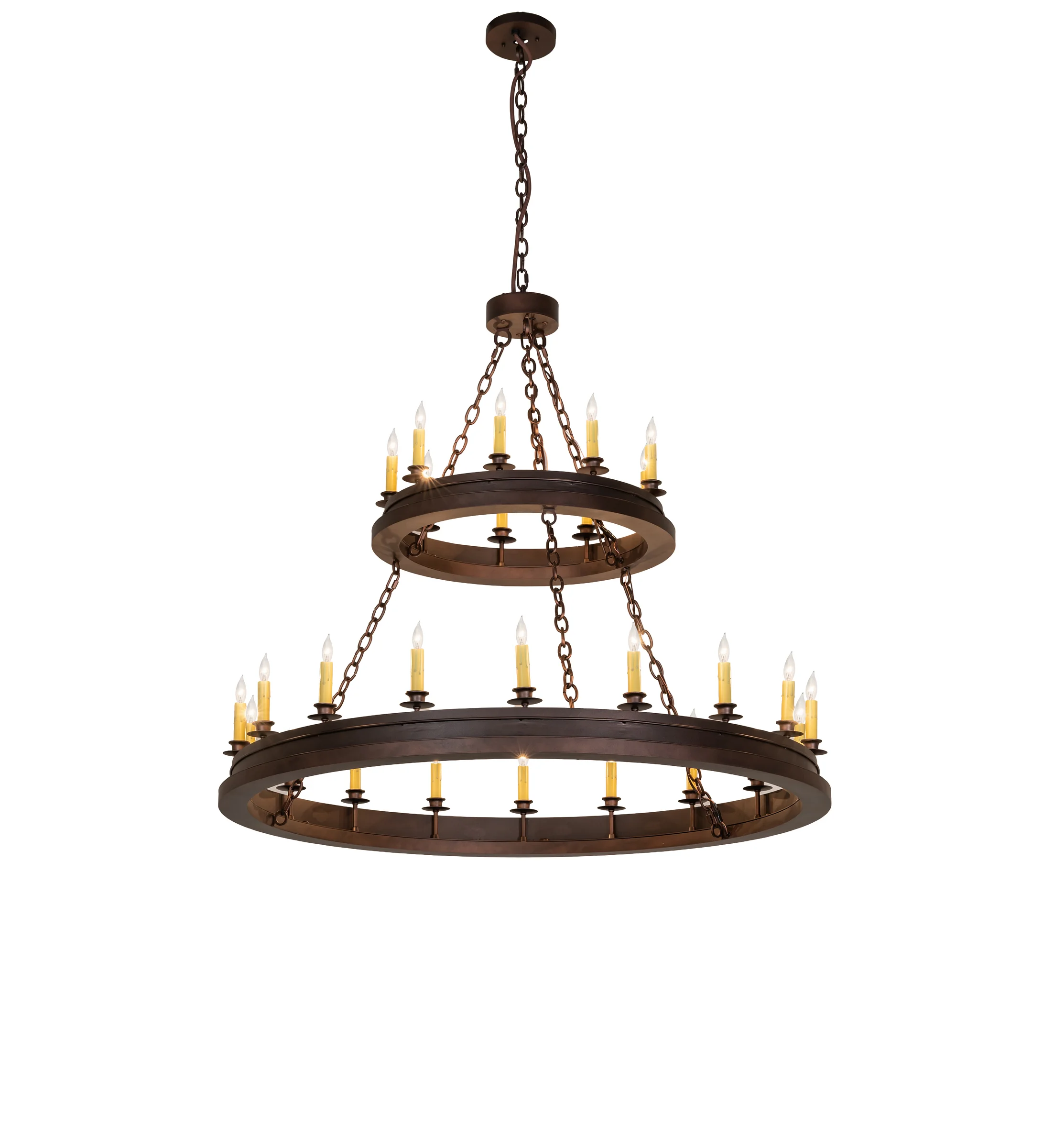 48" Wide Sullivan Ranch 27 Light Chandelier