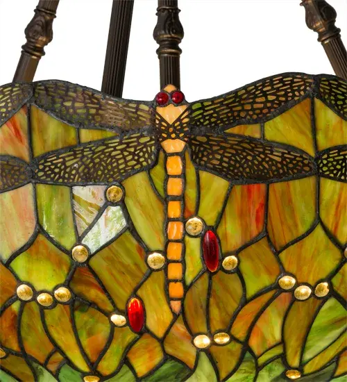 The Meyda Tiffany - Tiffany Hanginghead Dragonfly by Meyda Lighting - Image 8