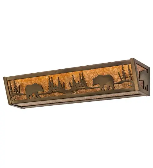 The Meyda Tiffany - Bear At Lake by Meyda Lighting - Image 3