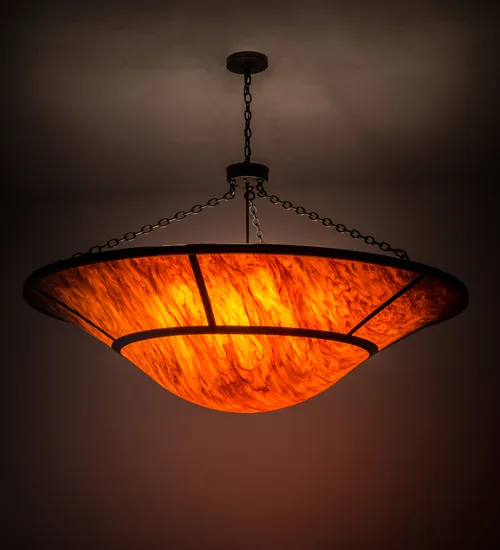 62"W Vesuvius Inverted Pendant