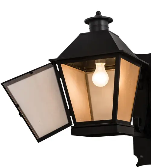 12"W Stafford Lantern Wall Sconce - Image 10
