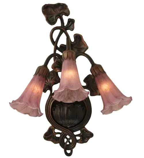 The Meyda Tiffany - Cranberry Pond Lily by Meyda Lighting - Image 4