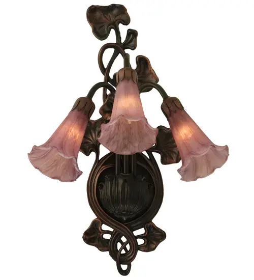 The Meyda Tiffany - Cranberry Pond Lily by Meyda Lighting - Image 5