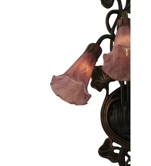 The Meyda Tiffany - Cranberry Pond Lily by Meyda Lighting - Image 8