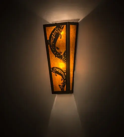 The Leaping Trout by Meyda Lighting - Image 1