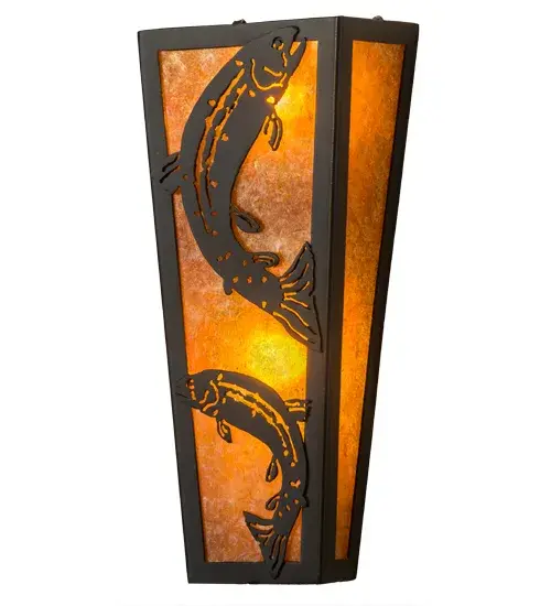The Leaping Trout by Meyda Lighting - Image 2