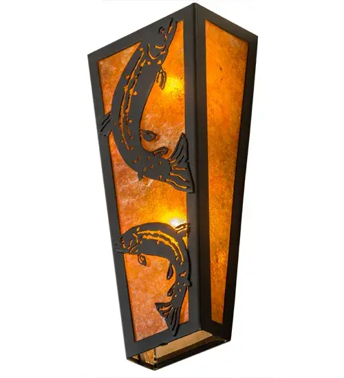 The Leaping Trout by Meyda Lighting - Image 6