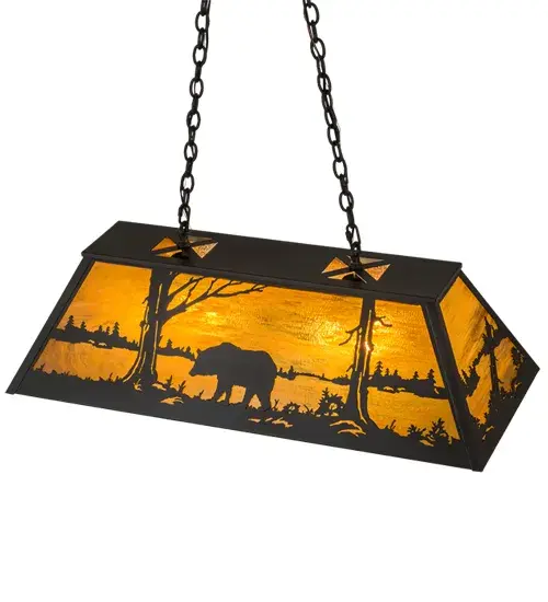 The Meyda Tiffany - Bear At Lake by Meyda Lighting - Image 4