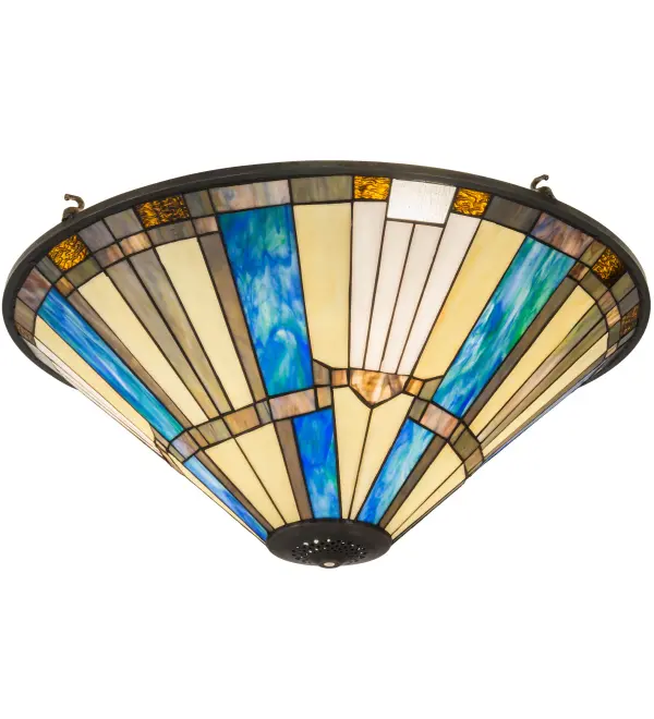 Every Meyda Tiffany item is a unique handcrafted work of art. Natural variations in the wide array of materials that we use to create each Meyda product make every item a masterpiece of its own. Photographs are a general representation of the product. Colors and designs will vary.