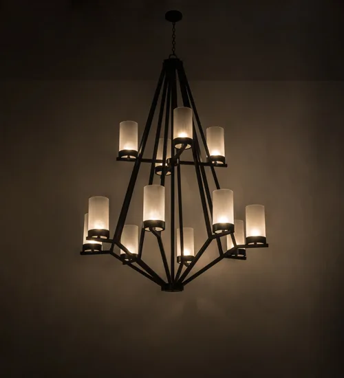 60"W Galen 12 LT Chandelier