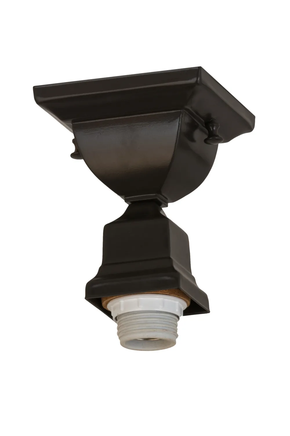 Flushmount Hardware Lamp Base And Fixture Hardware in Timeless Bronze
