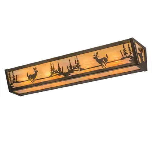 The Meyda Tiffany - Deer At Lake by Meyda Lighting - Image 6