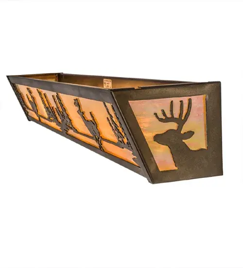 The Meyda Tiffany - Deer At Lake by Meyda Lighting - Image 7