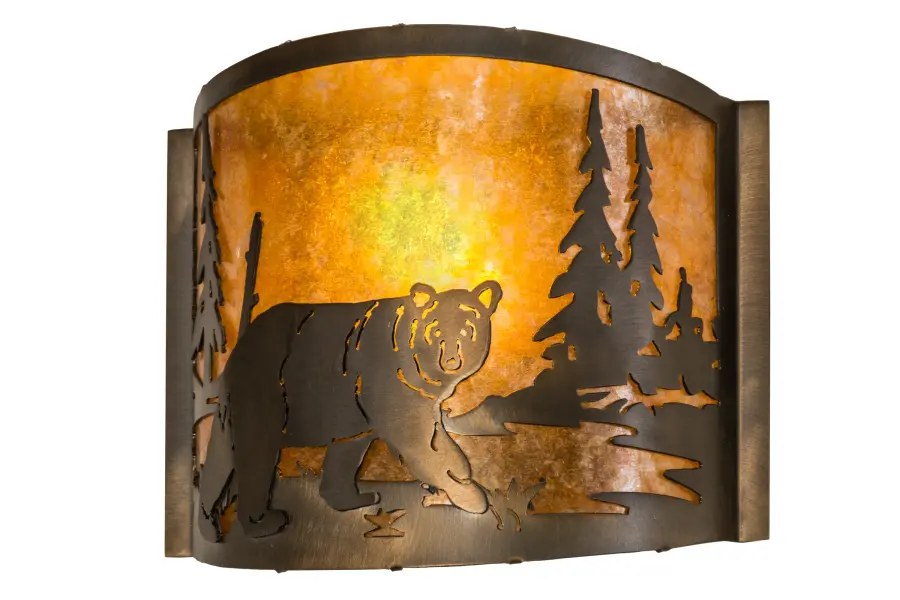 The Lone Bear by Meyda Lighting - Image 1