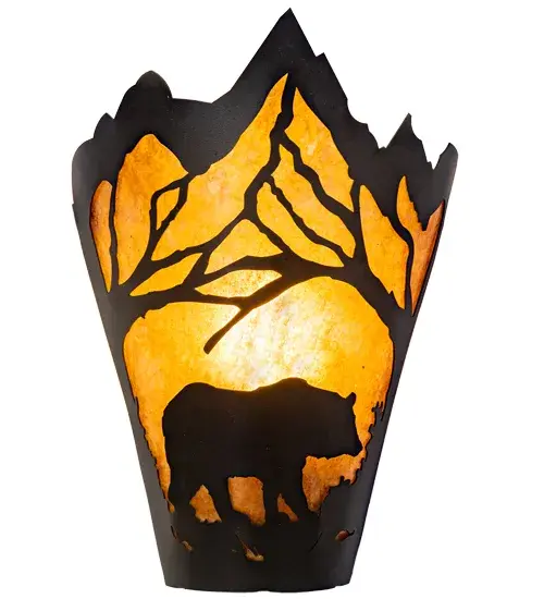 The Bear at Dawn by Meyda Lighting - Image 5