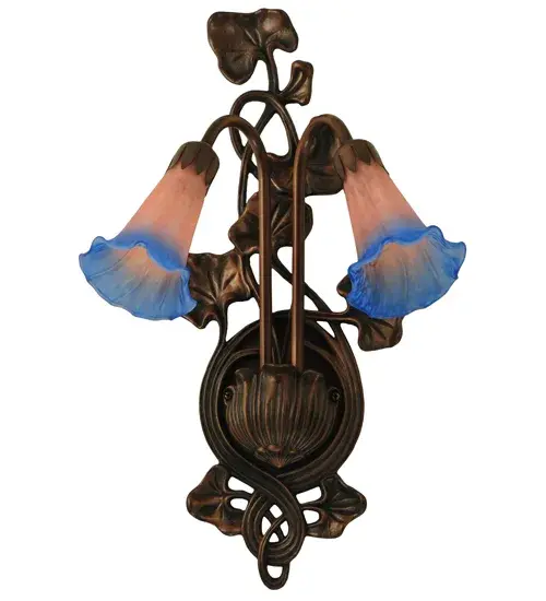 The Pink/Blue Pond Lily by Meyda Lighting - Image 3