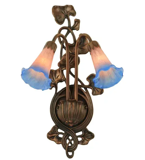 The Pink/Blue Pond Lily by Meyda Lighting - Image 5