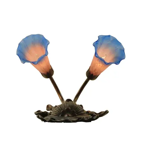 The Pink/Blue Pond Lily by Meyda Lighting - Image 7