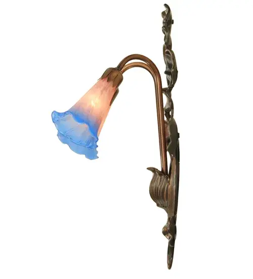 The Pink/Blue Pond Lily by Meyda Lighting - Image 8