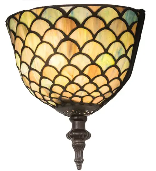 The Meyda Tiffany - Tiffany Fishscale by Meyda Lighting - Image 2