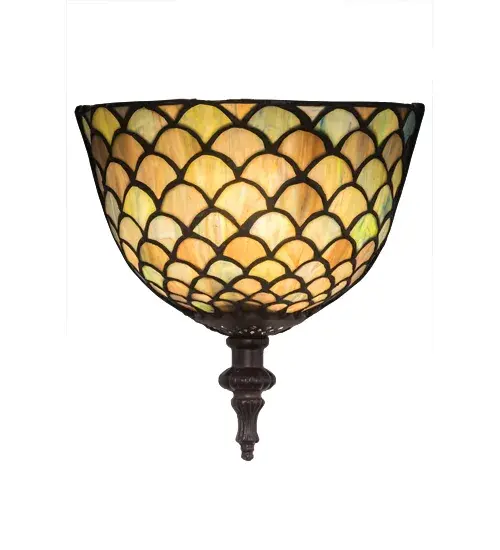The Meyda Tiffany - Tiffany Fishscale by Meyda Lighting - Image 5