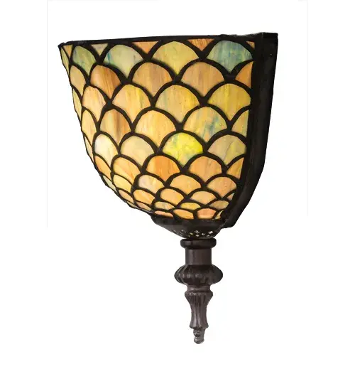 The Meyda Tiffany - Tiffany Fishscale by Meyda Lighting - Image 7