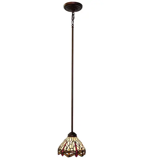 The Tiffany Hanginghead Dragonfly by Meyda Lighting - Image 9