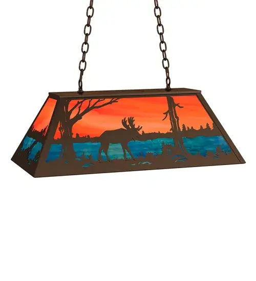 The Meyda Tiffany - Moose At Lake by Meyda Lighting - Image 3
