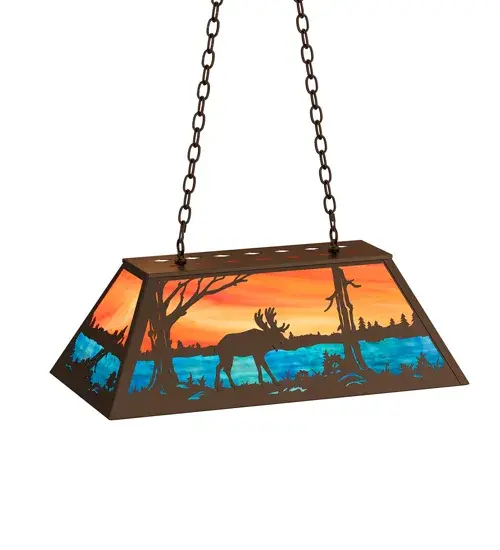 The Meyda Tiffany - Moose At Lake by Meyda Lighting - Image 4