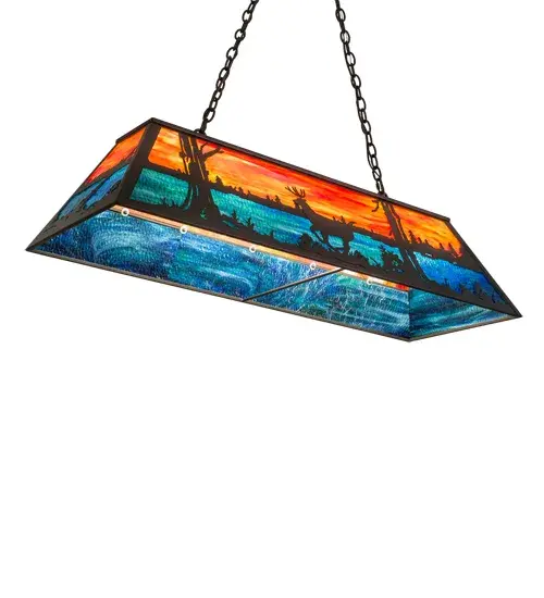 The Meyda Tiffany - Deer At Lake by Meyda Lighting - Image 6