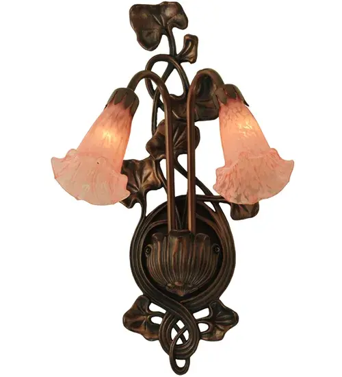 The Pink Pond Lily by Meyda Lighting - Image 1