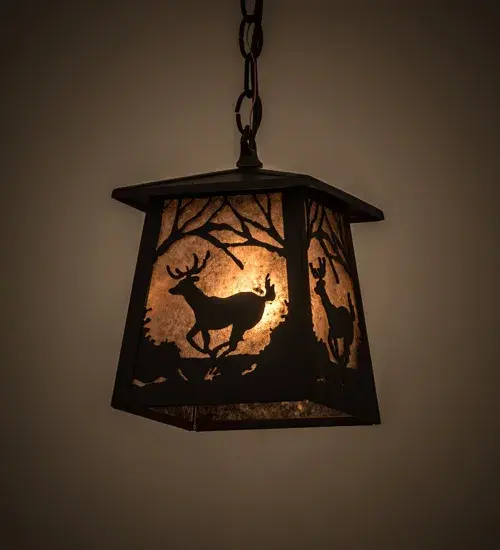 The Deer at Dawn by Meyda Lighting - Image 1