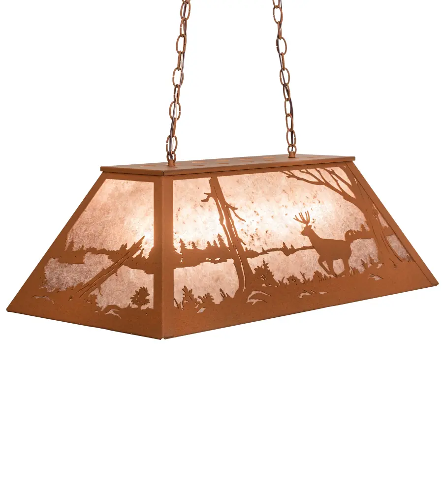 The Meyda Tiffany - Deer At Lake by Meyda Lighting - Image 1