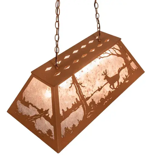 The Meyda Tiffany - Deer At Lake by Meyda Lighting - Image 4