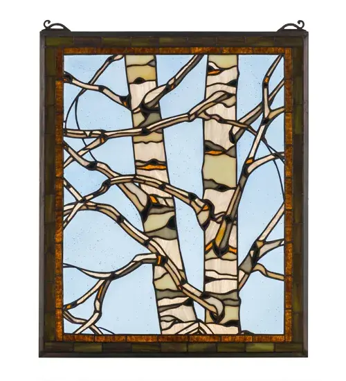 The Birch Tree in Winter by Meyda Lighting - Image 1