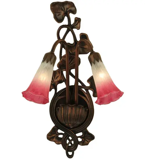 The Pink/White Pond Lily by Meyda Lighting - Image 4