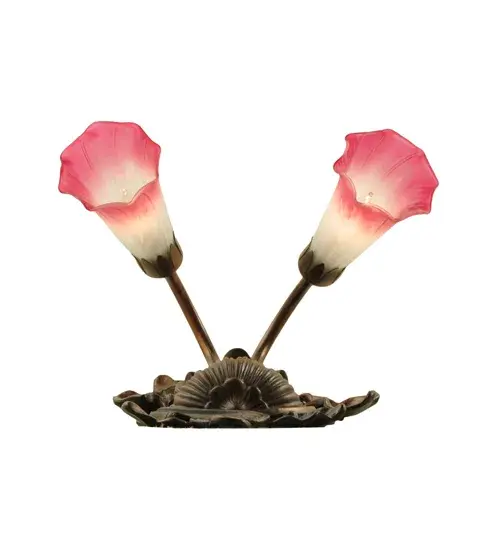 The Pink/White Pond Lily by Meyda Lighting - Image 7