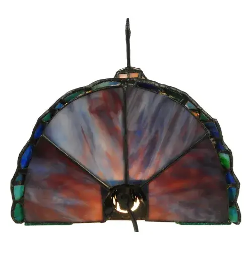 The Tiffany Peacock by Meyda Lighting - Image 6