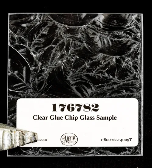 Clear Fern Glass Swatch
