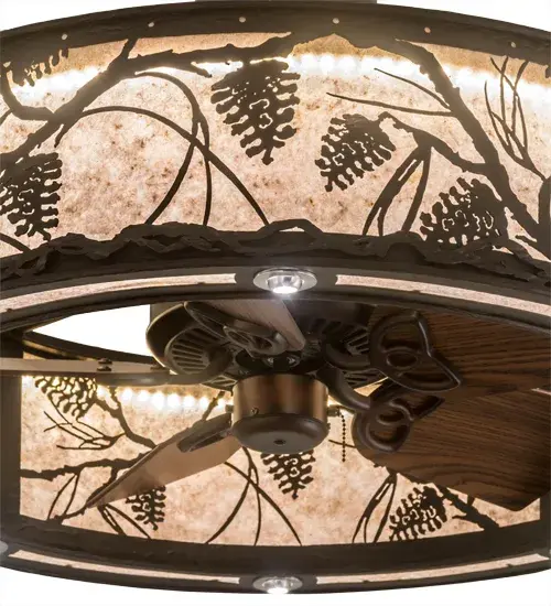 The Whispering Pines by Meyda Lighting - Image 8