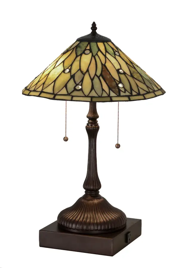 Every Meyda Tiffany item is a unique handcrafted work of art. Natural variations in the wide array of materials that we use to create each Meyda product make every item a masterpiece of its own. Photographs are a general representation of the product. Colors and designs will vary. Collection: Dew Drop Finish: Mahogany Bronze Glass: Mahogany Bronze Sfj Pearl Width: 17.00" Height: 24.00" Length: 17.00" Weight: 9.00 lb Extension from Wall: 4.00" Number of Bulbs: 2 Maximum Wattage: 60.00 W Bulb Type: A19 Bulb Base: E26 Material: Steel Country of Origin: USA Safety Listing: Damp Safety Rating: Damp