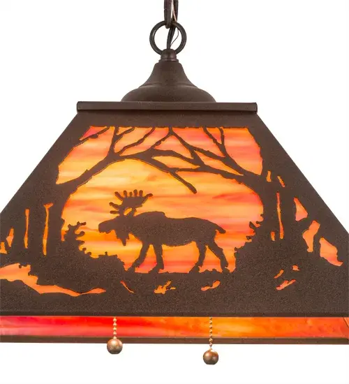 The Moose at Dawn by Meyda Lighting - Image 9