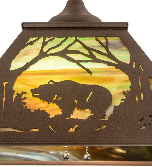 The Bear at Dawn by Meyda Lighting - Image 8