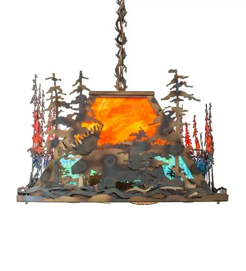 The Moose Through the Trees by Meyda Lighting - Image 7