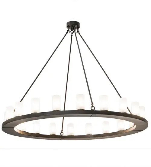 Blending an elegant style with a classic distinguished look; Loxley is custom crafted with 20 Clear Frosted Glass luminaires perched on a smooth; circular frame; which is featured; in a Timeless Bronze finish.The chandelier is ideal for illuminating lobbies; conference rooms; entryways and other large residential and commercial spaces.The fixture is handcrafted by our artisans in the USA; in our manufacturing facility in Yorkville; New York. Custom colors; styles and sizes are available; as well as dimmable energy efficient lamping options such as LED.The fixture is UL and cUL listed for damp and dry locations. - alternate view