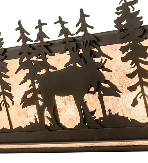 The Lone Moose by Meyda Lighting - Image 9