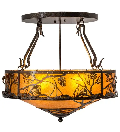 The Meyda Tiffany - Whispering Pines by Meyda Lighting - Image 6