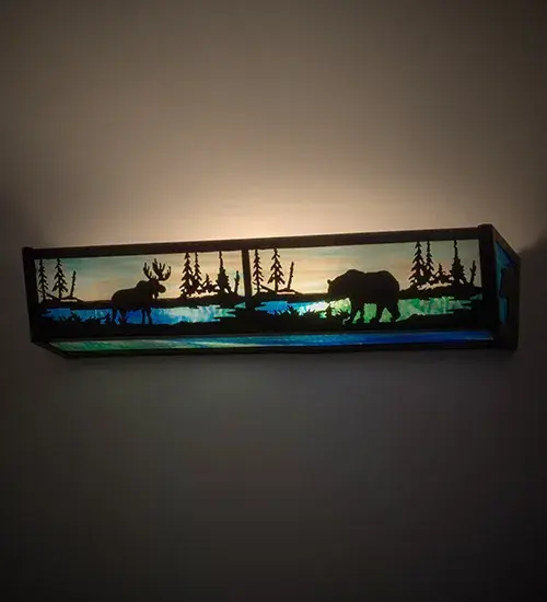The Moose & Black Bear by Meyda Lighting - Image 1