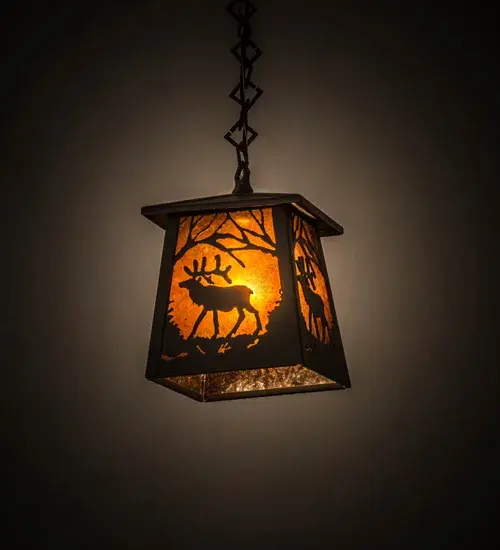 The Elk at Dawn by Meyda Lighting - Image 1
