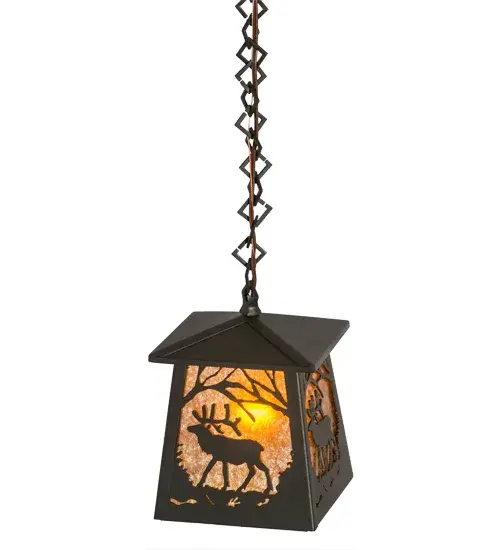 The Elk at Dawn by Meyda Lighting - Image 4